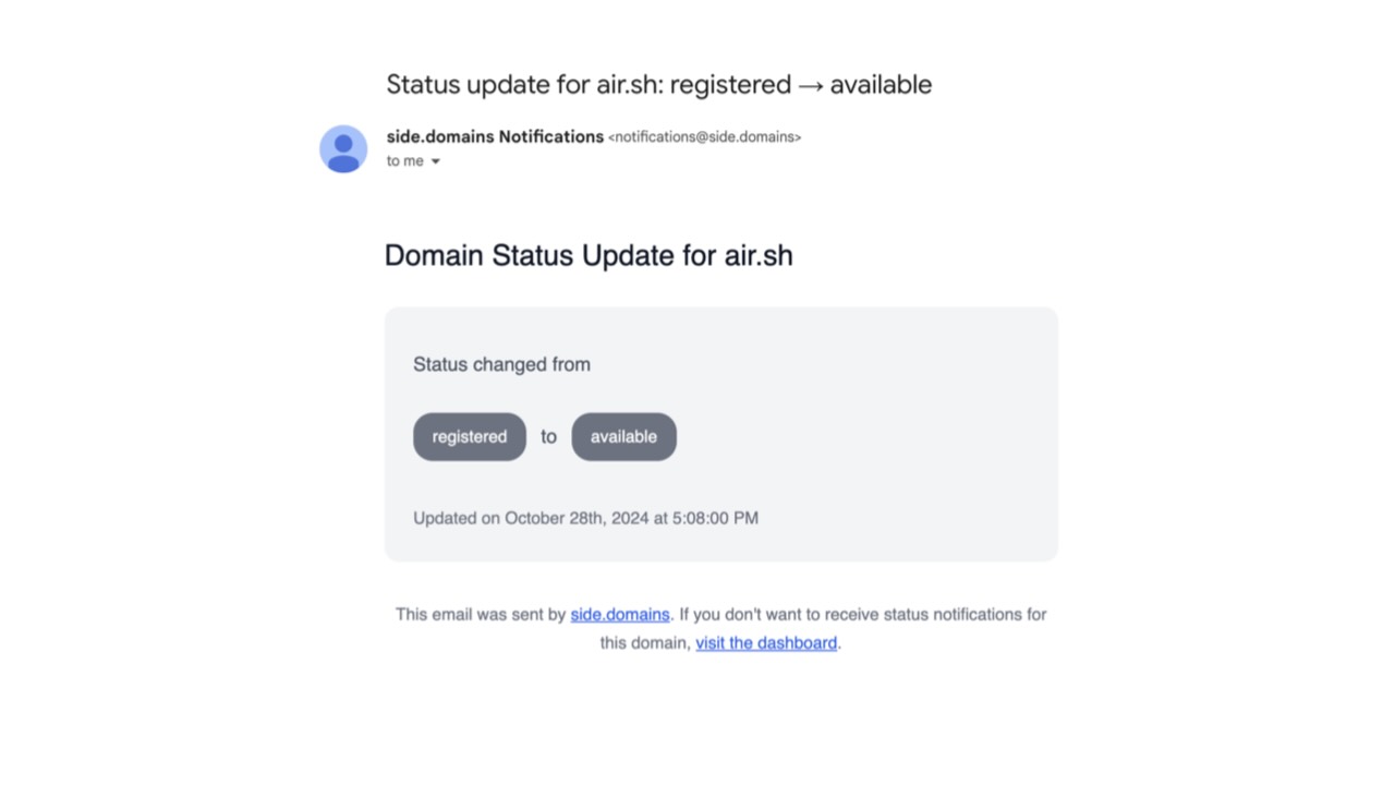 Image of Domain Expiry Alerts